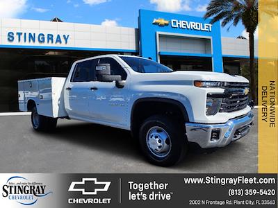 New 2025 Chevrolet Silverado 3500 Work Truck Crew Cab 4WD, Service Truck for sale #SF119324 - photo 1