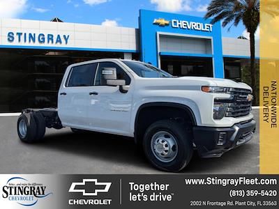 New 2025 Chevrolet Silverado 3500 Work Truck Crew Cab 4WD, Cab Chassis for sale #SF120392 - photo 1