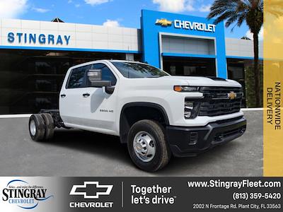 New 2025 Chevrolet Silverado 3500 Work Truck Crew Cab 4WD, Cab Chassis for sale #SF124911 - photo 1