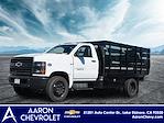 New 2023 Chevrolet Silverado 6500 Work Truck Regular Cab 4x2, 12' Harbor Black Boss Stake Bed for sale #3230045 - photo 1