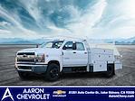 New 2024 Chevrolet Silverado 5500 Work Truck Crew Cab 4x2, Scelzi SCTFB Contractor Truck for sale #3240565 - photo 1