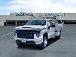 Used 2021 Chevrolet Silverado 3500 Work Truck Crew Cab 4x2, Contractor Truck for sale #T22453A - photo 1
