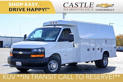 New 2023 Chevrolet Express 3500 Work Van RWD, Service Utility Van for sale #N23617 - photo 1