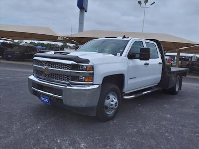 Used 2019 Chevrolet Silverado 3500 Work Truck Crew Cab 4WD, Flatbed Truck for sale #141735A1 - photo 1