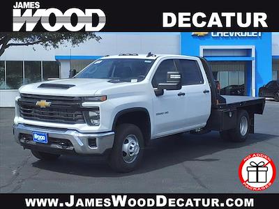 2024 Chevrolet Silverado 3500 Crew Cab 4WD, CM Truck Beds RD Model Flatbed Truck for sale #142188 - photo 1