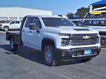 New 2024 Chevrolet Silverado 2500 Work Truck Double Cab 4WD, 8' 6" CM Truck Beds SK Model Flatbed Truck for sale #143355 - photo 4