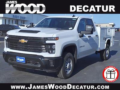 New 2024 Chevrolet Silverado 2500 Work Truck Double Cab 4WD, 8' Knapheide Steel Service Body Service Truck for sale #143449 - photo 1