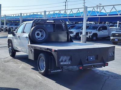 New 2024 Chevrolet Silverado 3500 Work Truck Crew Cab 4WD, 9' 4" Bedrock Diamond Series Flatbed Truck for sale #143450 - photo 2