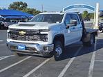 New 2024 Chevrolet Silverado 3500 Work Truck Crew Cab 4WD, 9' Bedrock Diamond Series Flatbed Truck for sale #143712 - photo 4