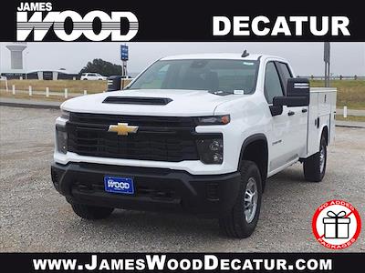 New 2024 Chevrolet Silverado 2500 Work Truck Double Cab 4WD, 8' 2" Reading SL Service Body Service Truck for sale #144016 - photo 2