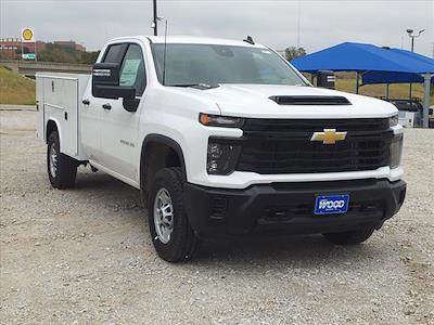 New 2024 Chevrolet Silverado 2500 Work Truck Double Cab 4WD, 8' 2" Reading Classic II Steel Service Truck for sale #144023 - photo 2