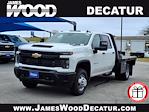 New 2024 Chevrolet Silverado 3500 Work Truck Crew Cab 4WD, 9' 4" CM Truck Beds RD Model Flatbed Truck for sale #144066 - photo 1