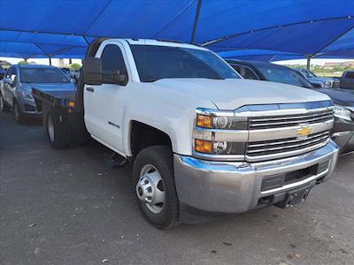 Used 2016 Chevrolet Silverado 3500 Work Truck Regular Cab 4x2, 9' 4" CM Truck Beds RD Model Flatbed Truck for sale #P18068 - photo 1