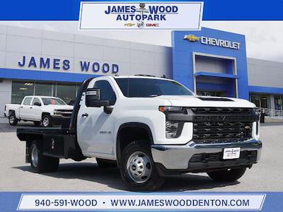 Used 2021 Chevrolet Silverado 3500 Work Truck Regular Cab 4x4, 11' 4" CM Truck Beds Dealers Truck Flatbed Truck for sale #221417A2 - photo 1