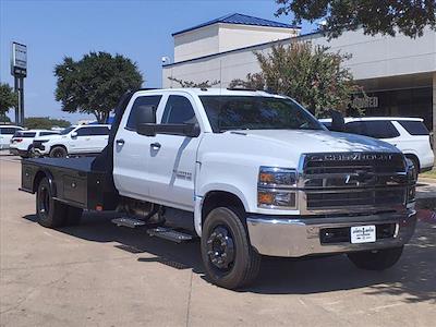 2024 Chevrolet Silverado 5500 Crew Cab DRW RWD, CM Truck Beds SK Model Flatbed Truck for sale #243416 - photo 1