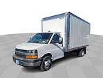 New 2024 Chevrolet Express 3500 Regular Cab RWD, 16' Morgan Truck Body Parcel Aluminum Box Van for sale #248393 - photo 1