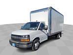 New 2024 Chevrolet Express 3500 Regular Cab RWD, 16' Morgan Truck Body Parcel Aluminum Box Van for sale #248393 - photo 5