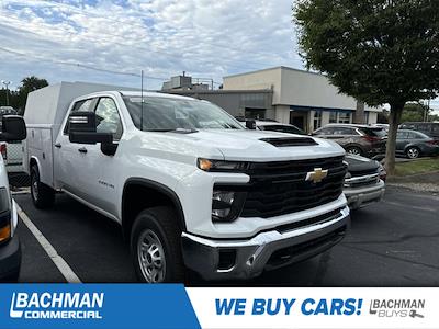 New 2024 Chevrolet Silverado 3500 Work Truck Crew Cab 4WD, 8' 2" Reading Panel Service Body Service Truck for sale #24-1168 - photo 1