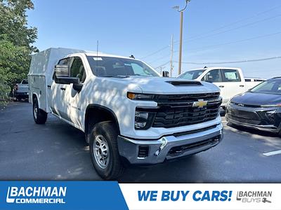 New 2024 Chevrolet Silverado 3500 Work Truck Crew Cab 4WD, 8' 2" Reading Panel Service Body Service Truck for sale #24-1195 - photo 1