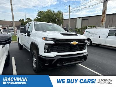 New 2024 Chevrolet Silverado 2500 Work Truck Crew Cab 4WD, 8' 2" Reading SL Service Body Service Truck for sale #24-1204 - photo 1