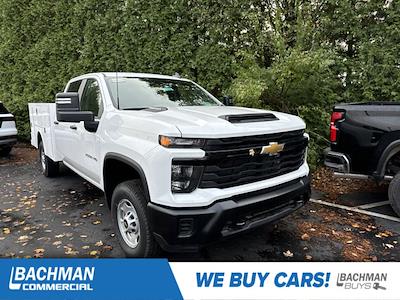 New 2024 Chevrolet Silverado 2500 Work Truck Crew Cab 4WD, 8' 2" Warner Select Pro Service Truck for sale #24-1330 - photo 1