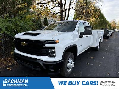 New 2024 Chevrolet Silverado 3500 Work Truck Crew Cab RWD, 9' Reading SL Service Body Service Truck for sale #24-1557 - photo 1