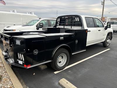 New 2024 Chevrolet Silverado 3500 Work Truck Crew Cab 4WD, 9' 4" CM Truck Beds TM Deluxe Flatbed Truck for sale #24-1561 - photo 2