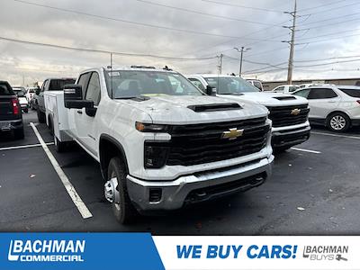 New 2024 Chevrolet Silverado 3500 Work Truck Crew Cab 4WD, 9' Monroe Truck Equipment ServicePRO™ Service Truck for sale #24-1590 - photo 1