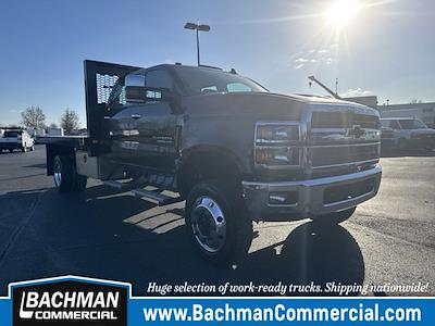 2023 Chevrolet Silverado 5500 Crew Cab DRW 4WD, Flatbed Truck for sale #25-5132A - photo 1