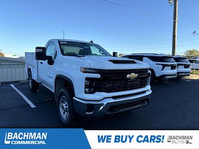 New 2025 Chevrolet Silverado 3500 Work Truck Regular Cab 4WD, 8' 2" Reading SL Service Body Service Truck for sale #25-5276 - photo 1