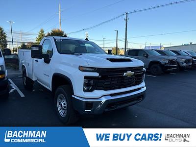 New 2025 Chevrolet Silverado 3500 Work Truck Regular Cab 4WD, 8' 2" Reading SL Service Body Service Truck for sale #25-5277 - photo 1