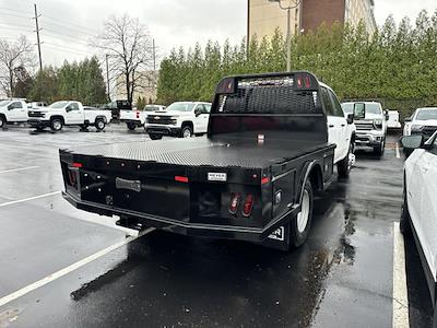 New 2025 Chevrolet Silverado 3500 Work Truck Crew Cab 4WD, 9' 10" Knapheide PGTC Gooseneck Flatbed Truck for sale #25-5399 - photo 2