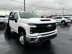 New 2025 Chevrolet Silverado 3500 Work Truck Crew Cab 4WD, 9' 10" Knapheide PGTC Gooseneck Flatbed Truck for sale #25-5399 - photo 3