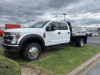 2021 Ford F-450 Crew Cab DRW 4WD, Flatbed Truck for sale #P19106 - photo 1