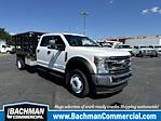 Used 2021 Ford F-550 XLT Crew Cab 4WD, Stake Bed for sale #P20102 - photo 1