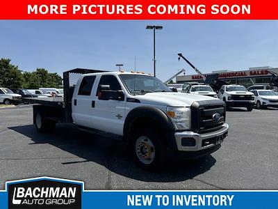 Used 2016 Ford F-450 Crew Cab 4WD, Flatbed Truck for sale #P20392 - photo 1