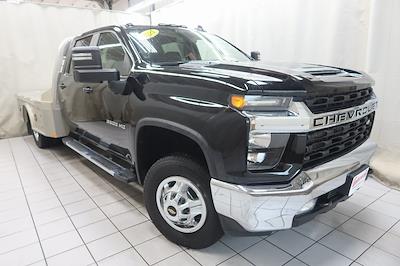 Used 2021 Chevrolet Silverado 3500 LT Crew Cab 4x4, Flatbed Truck for sale #RF271779A - photo 1