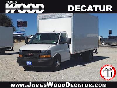 2023 GMC Savana 3500 DRW RWD, Lyncoach Truck Bodies Box Truck for sale #132259 - photo 1