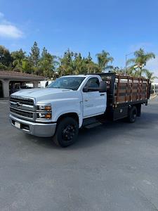 New 2023 Chevrolet Silverado 5500 Work Truck Regular Cab 4x2, 14' Metro Truck Body Stake Bed for sale #231813 - photo 1