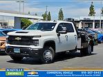 New 2024 Chevrolet Silverado 3500 Work Truck Crew Cab 4x4, Knapheide PGTD Gooseneck Flatbed Truck for sale #24F0108 - photo 1