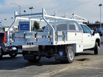 New 2024 Chevrolet Silverado 3500 Work Truck Crew Cab 4x4, 10' Royal Truck Body Contractor Body Contractor Truck for sale #24F0111 - photo 2