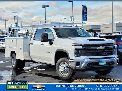 New 2024 Chevrolet Silverado 3500 Work Truck Crew Cab 4x2, Harbor Service Truck for sale #24F0140 - photo 1