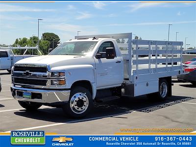 New 2023 Chevrolet Silverado 5500 Work Truck Regular Cab 4x2, Royal Truck Body Stake Bed for sale #24F0184 - photo 1