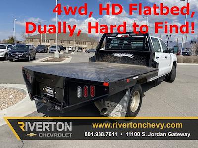 Used 2019 Chevrolet Silverado 3500 Work Truck Crew Cab 4x4, Flatbed Truck for sale #17820 - photo 2