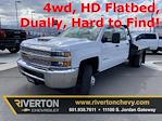 Used 2019 Chevrolet Silverado 3500 Work Truck Crew Cab 4x4, Flatbed Truck for sale #17820 - photo 7