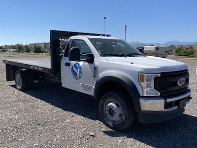 Used 2021 Ford F-550 XL Regular Cab 4x4, Flatbed Truck for sale #24T0915A - photo 1