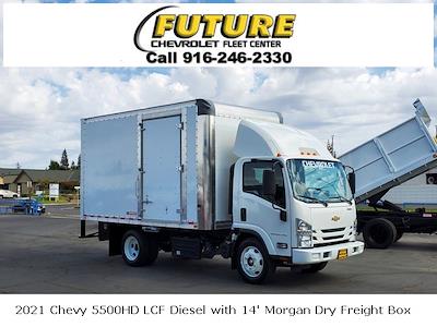 2021 LCF 5500HD Regular Cab DRW 4x2,  Morgan Truck Body Gold Star Dry Freight #CV00078 - photo 1