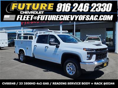 2023 Chevrolet Silverado 3500 Crew Cab 4x2, Reading Classic II Steel Service Truck for sale #CV00548 - photo 1