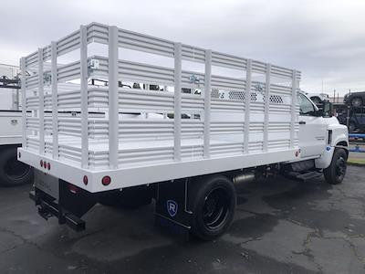 New 2023 Chevrolet Silverado 5500 Work Truck Regular Cab 4x2, 12' Royal Truck Body Stake Bed for sale #CV00643 - photo 2