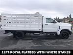 New 2023 Chevrolet Silverado 5500 Work Truck Regular Cab 4x2, 12' Royal Truck Body Stake Bed for sale #CV00643 - photo 4